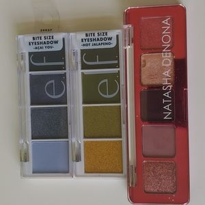 Natasha Denona and E.L.F mini palettes